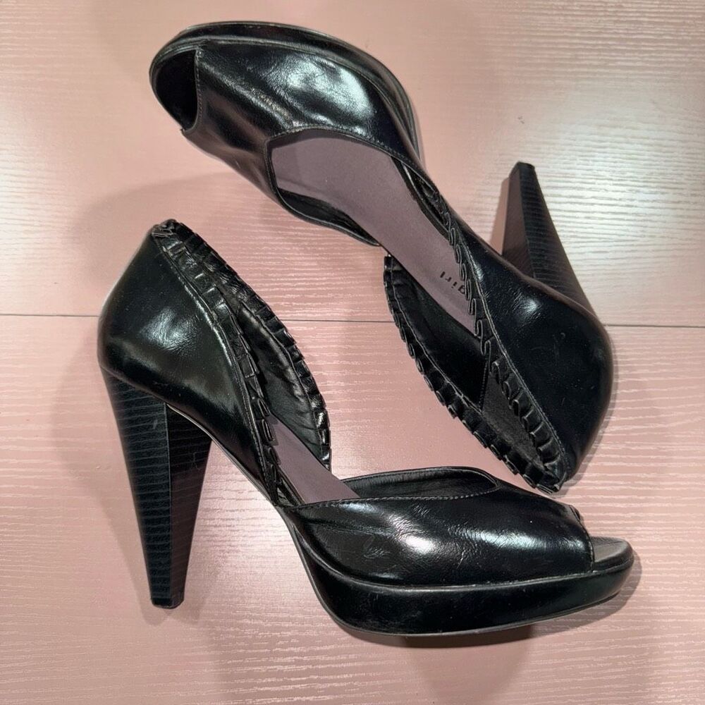 Madden Girl Size 11 Black Platform Stiletto Heels